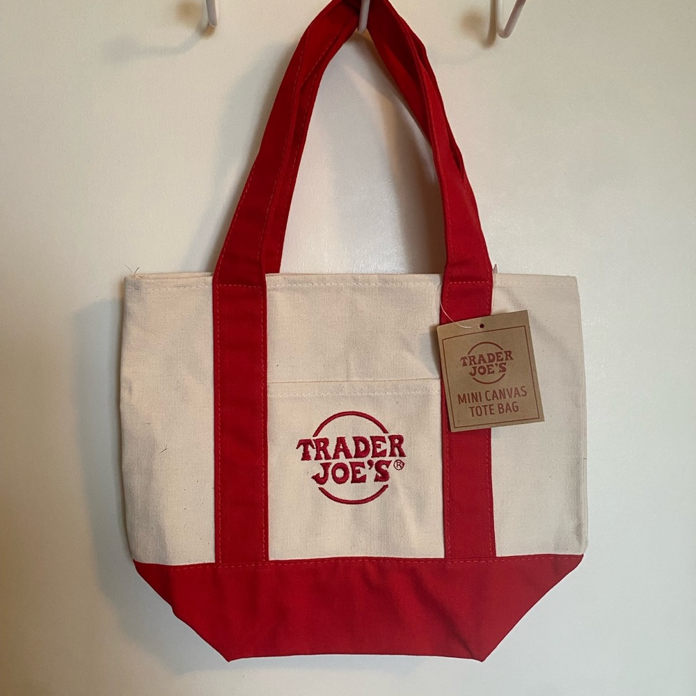 Trader Joe's Mini Canvas Tote